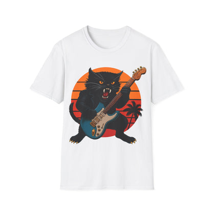 Fierce Rockin' Cat T-Shirt