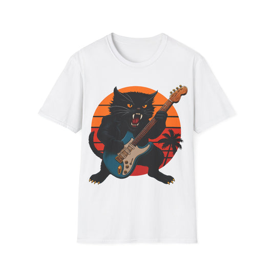 Fierce Rockin' Cat T-Shirt