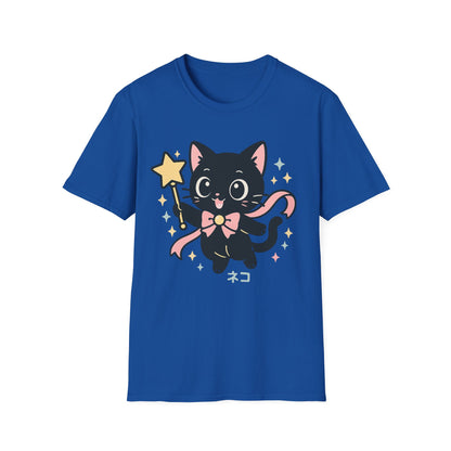 Anime Cat Soaring T-Shirt