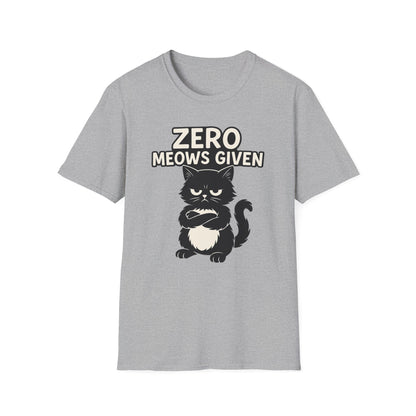 Zero Meows Given T-Shirt