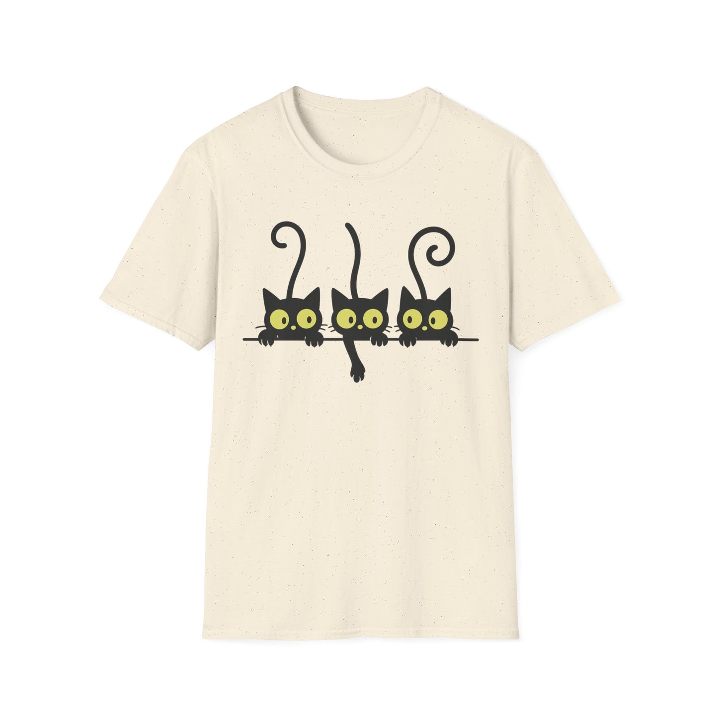 Curious Black Cats T-Shirt