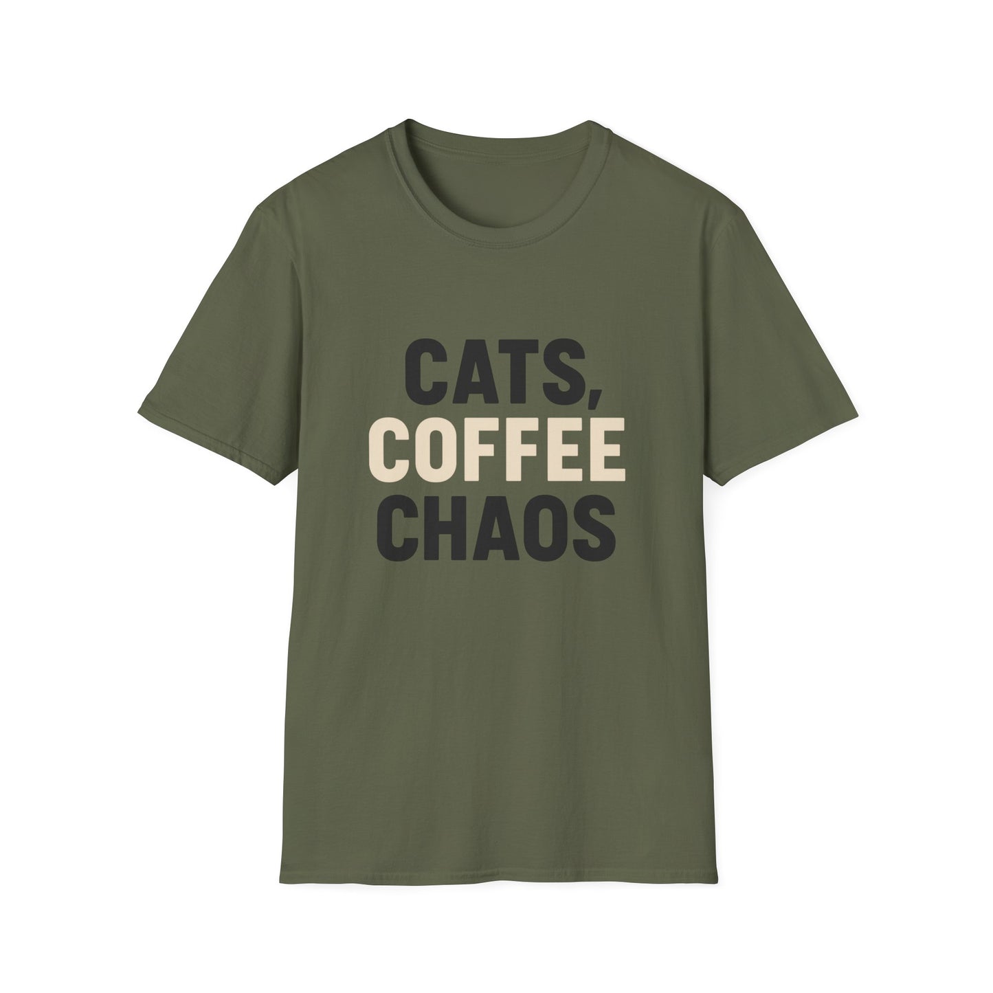 Cats Coffee Chaos T-Shirt
