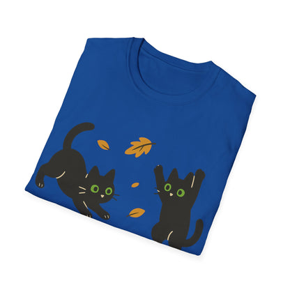 Fall Kittens Playing T-Shirt