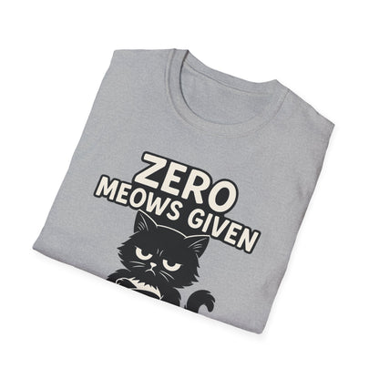 Zero Meows Given T-Shirt