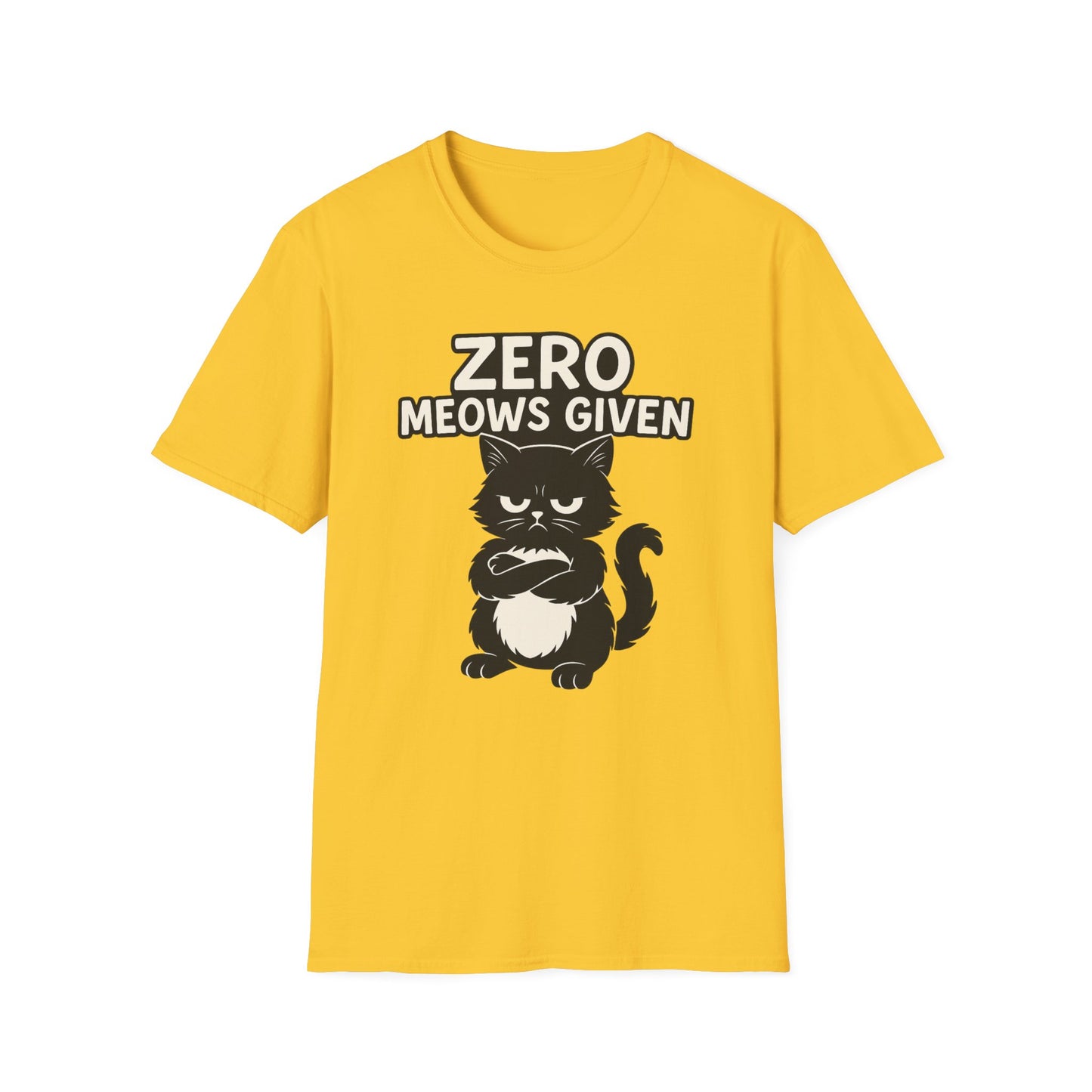 Zero Meows Given T-Shirt