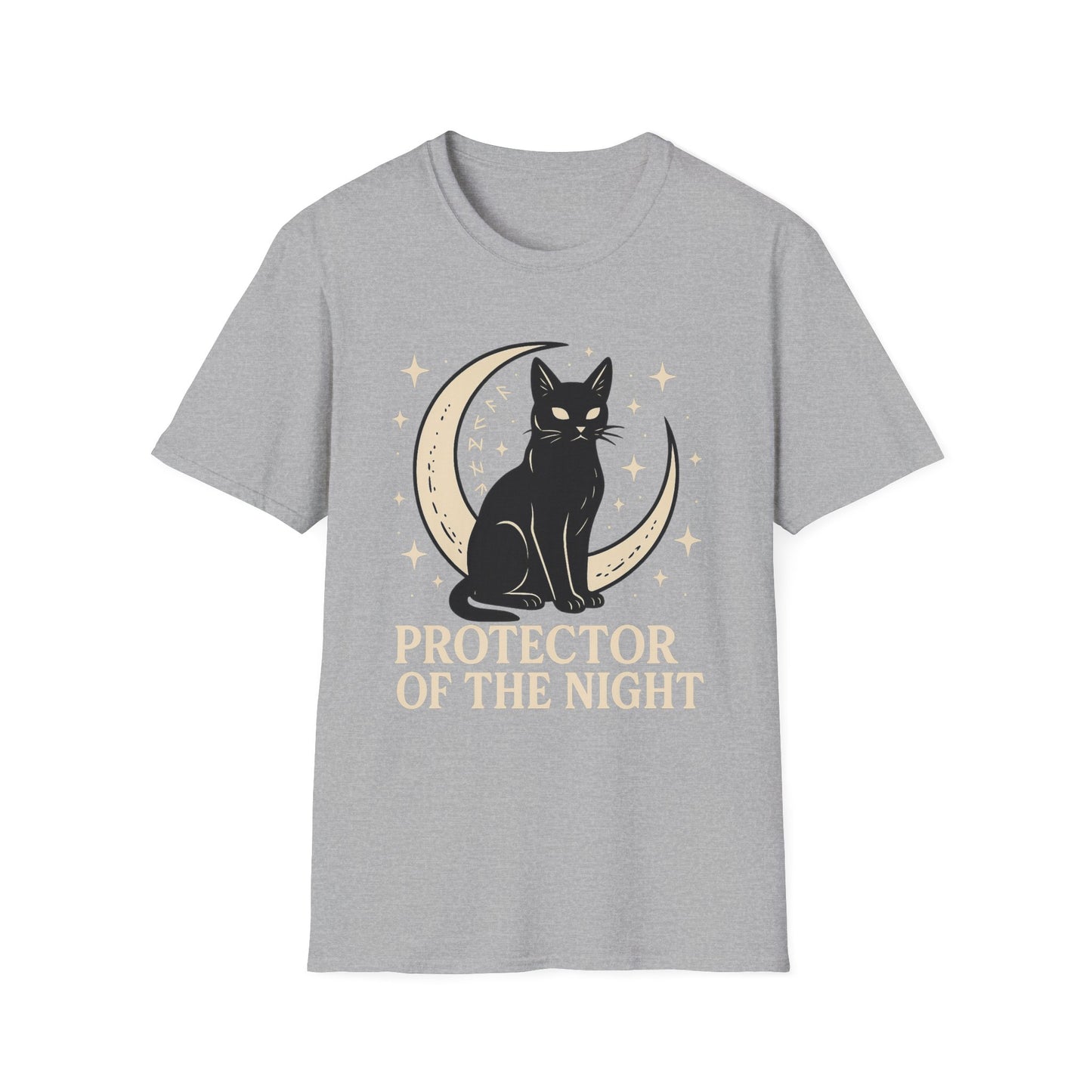 Night Protector Cat T-Shirt