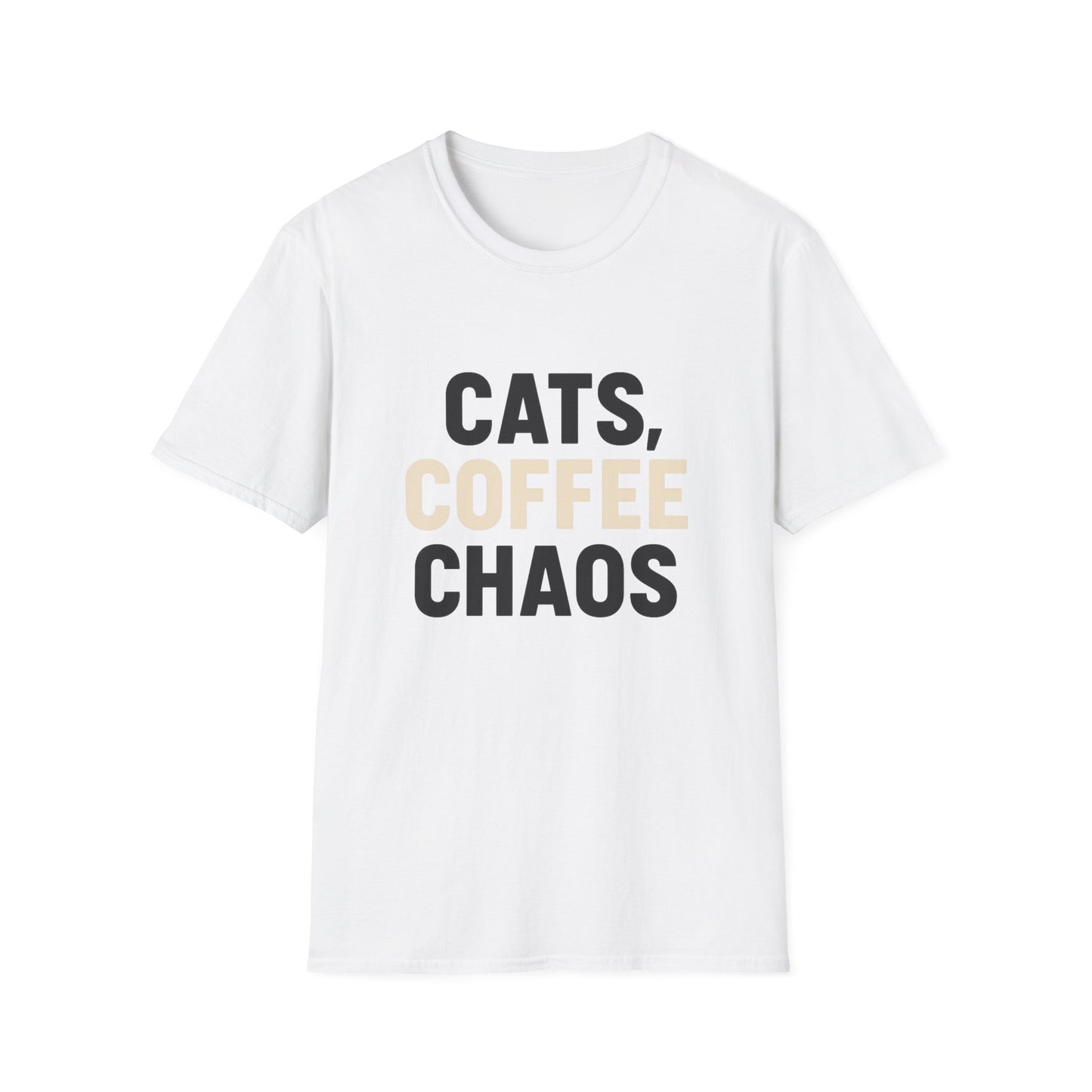 Cats Coffee Chaos T-Shirt