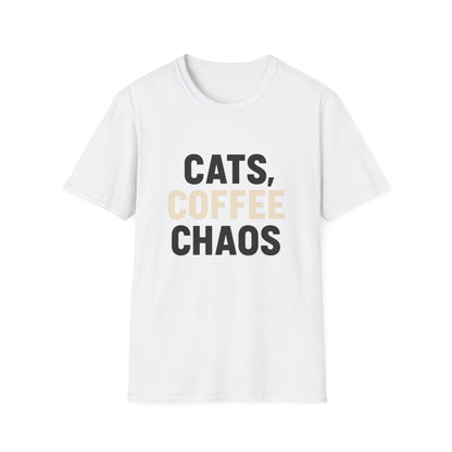 Cats Coffee Chaos T-Shirt