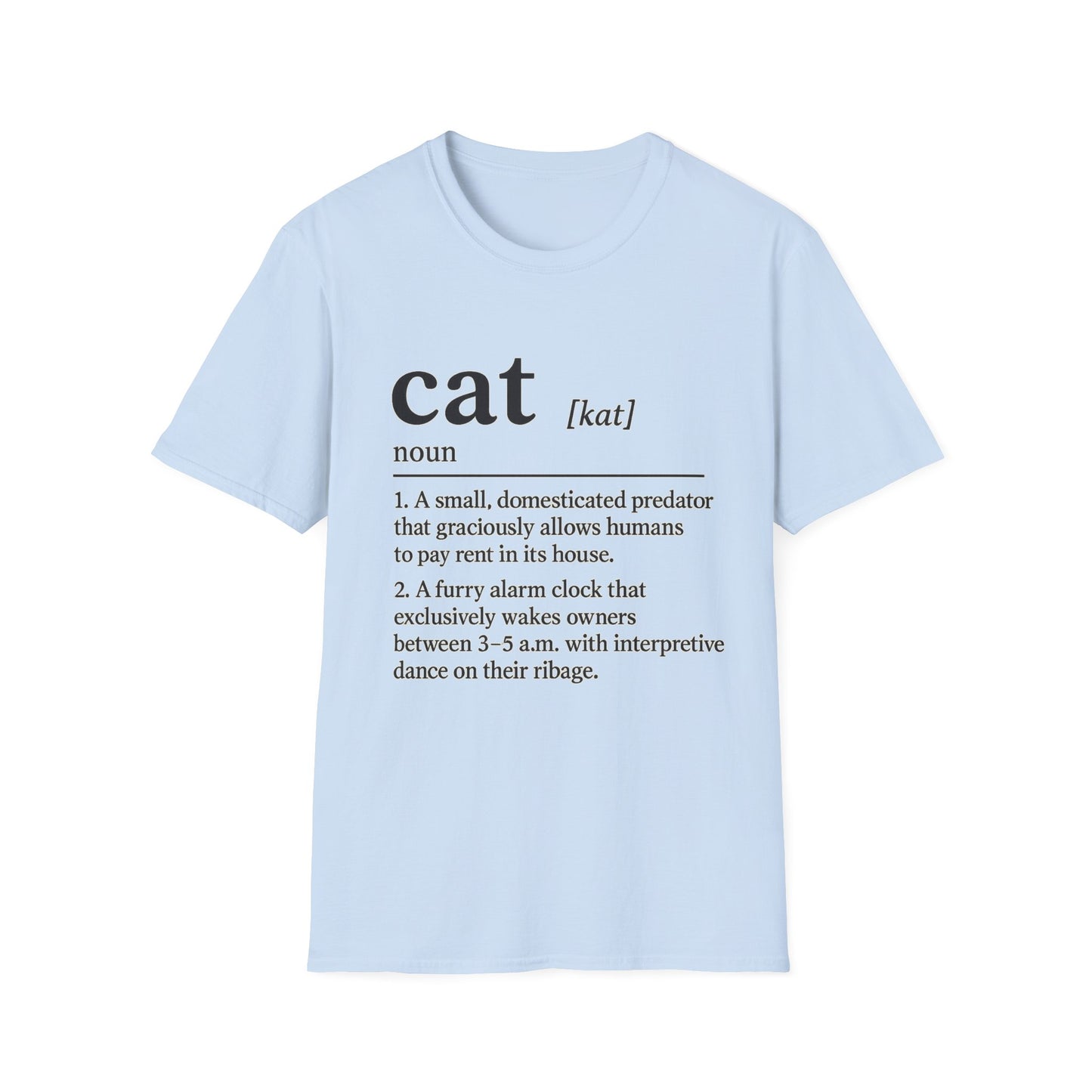 Cat Definition Alarm T-Shirt