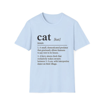 Cat Definition Alarm T-Shirt