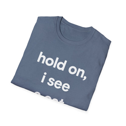 Hold On Cat T-Shirt