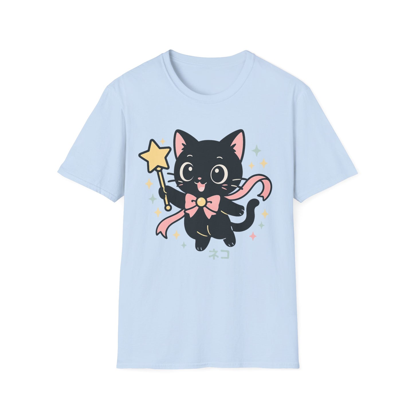 Anime Cat Soaring T-Shirt