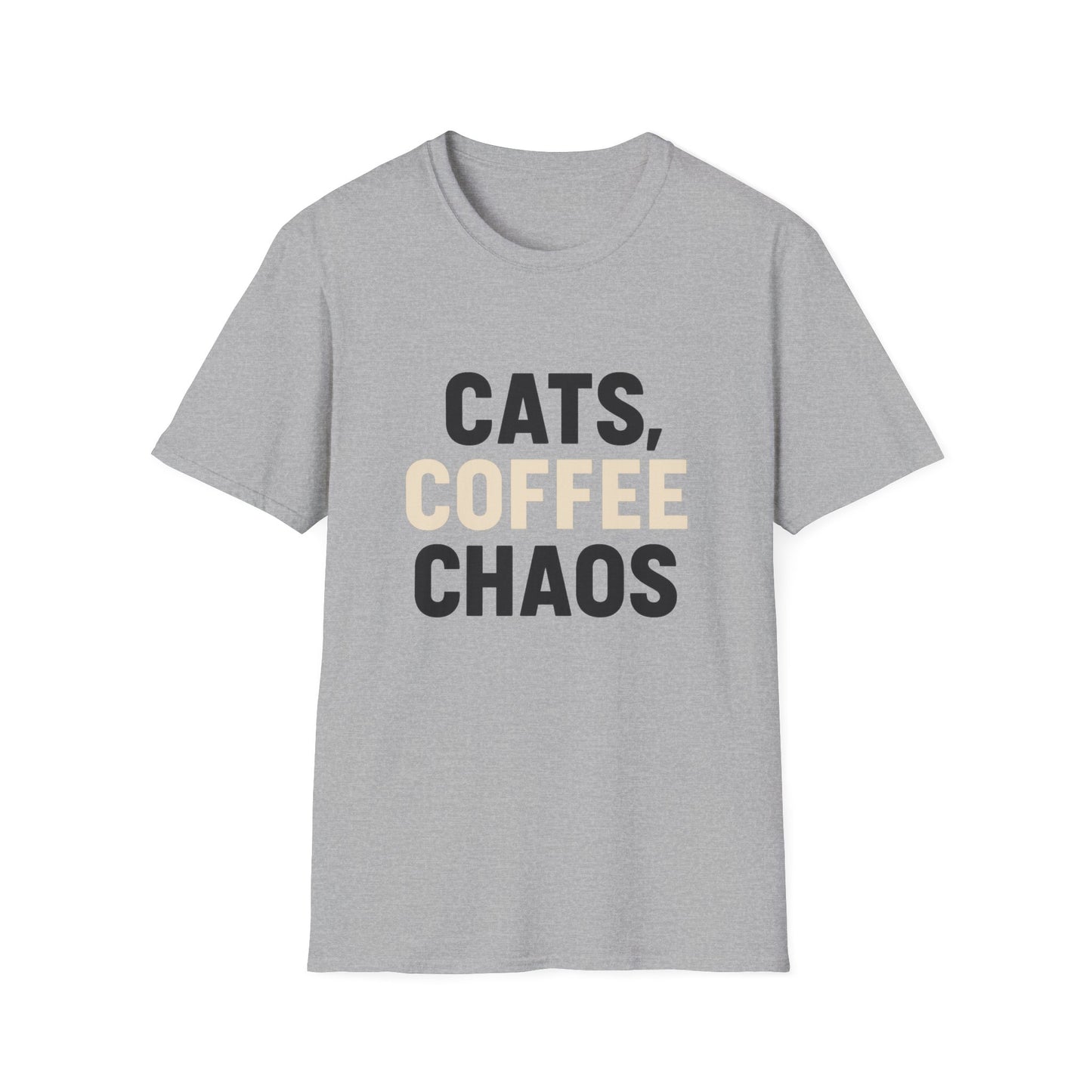Cats Coffee Chaos T-Shirt