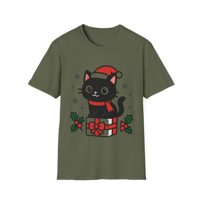 Kawaii Kitten 1st Christmas T-Shirt