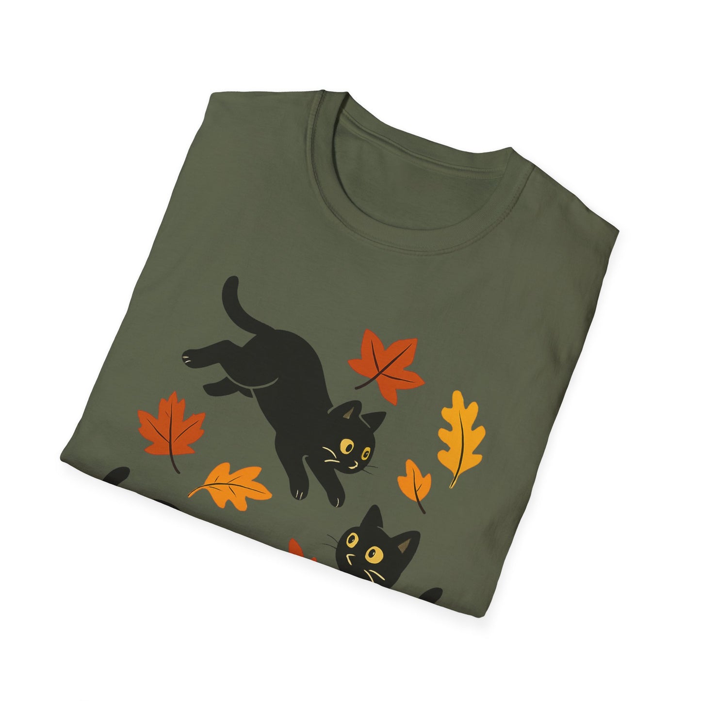 Playful Autumn Kittens T-Shirt