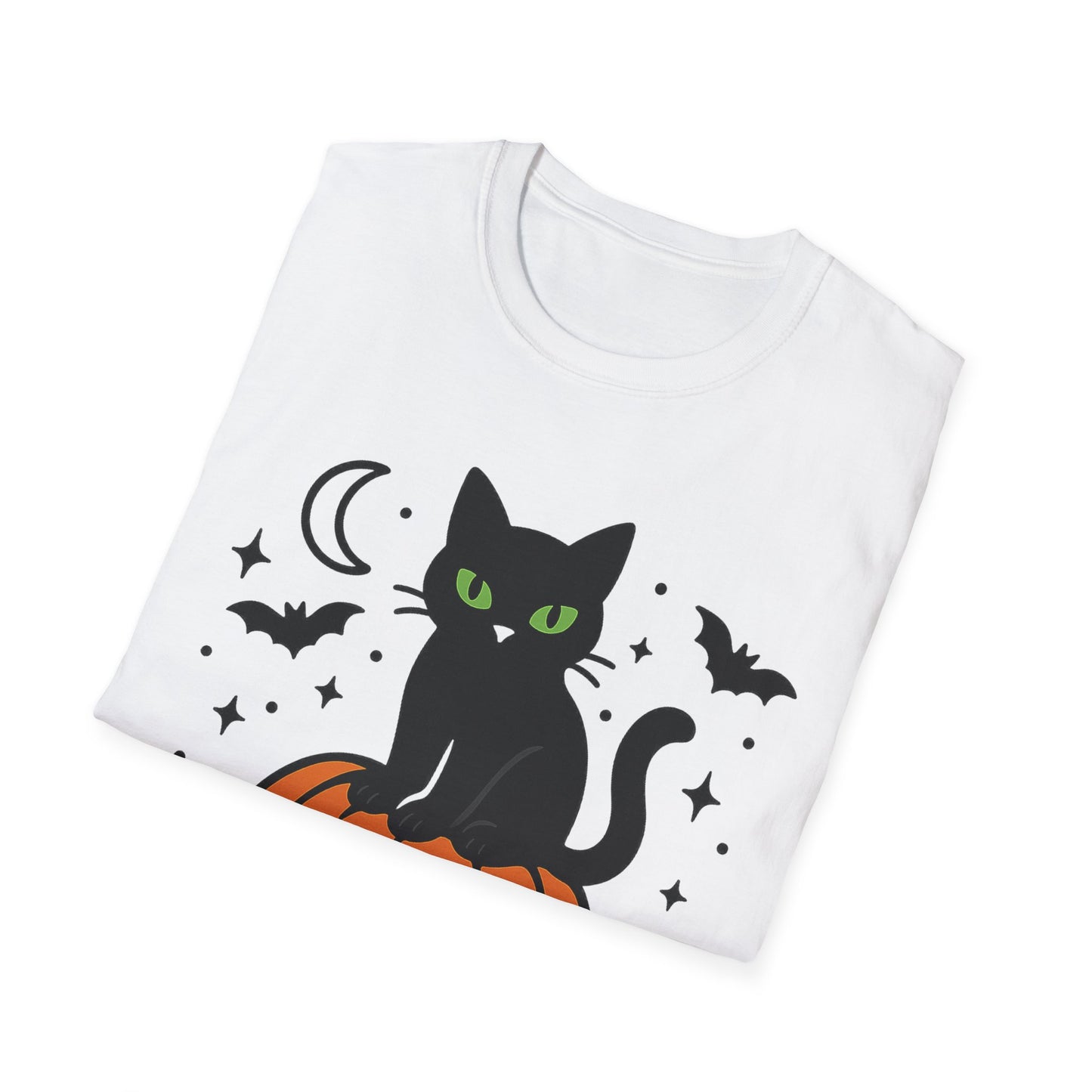 Green Eyed Halloween Cat
