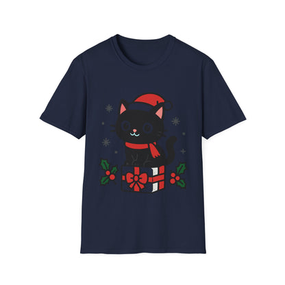 Kawaii Kitten 1st Christmas T-Shirt
