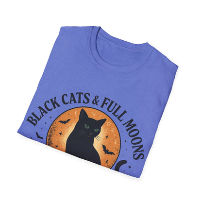 Black Cats Full Moons T-Shirt