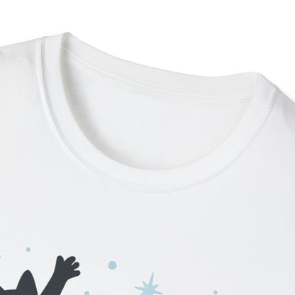 Frolicking Winter Kittens T-Shirt