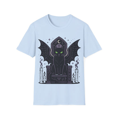 Mystical Cat on Throne