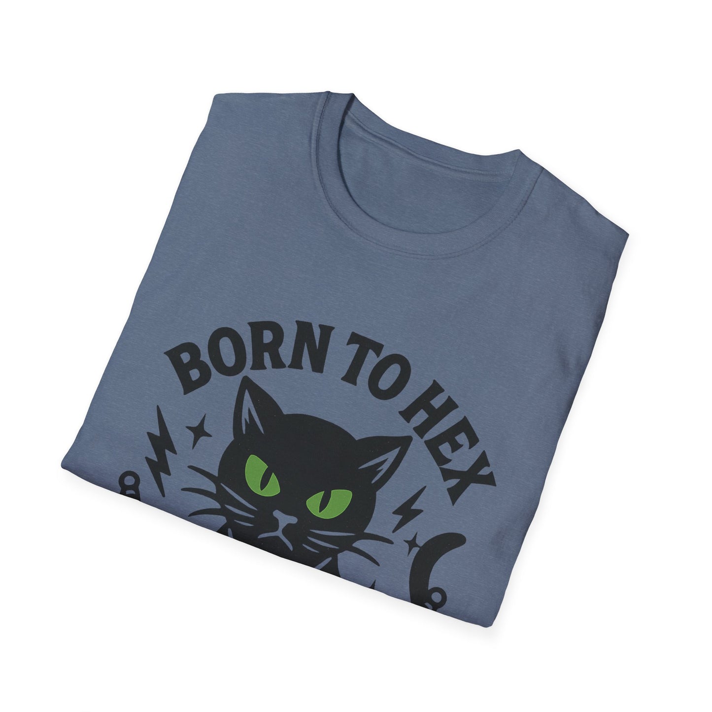 Black Cat Hex T-Shirt