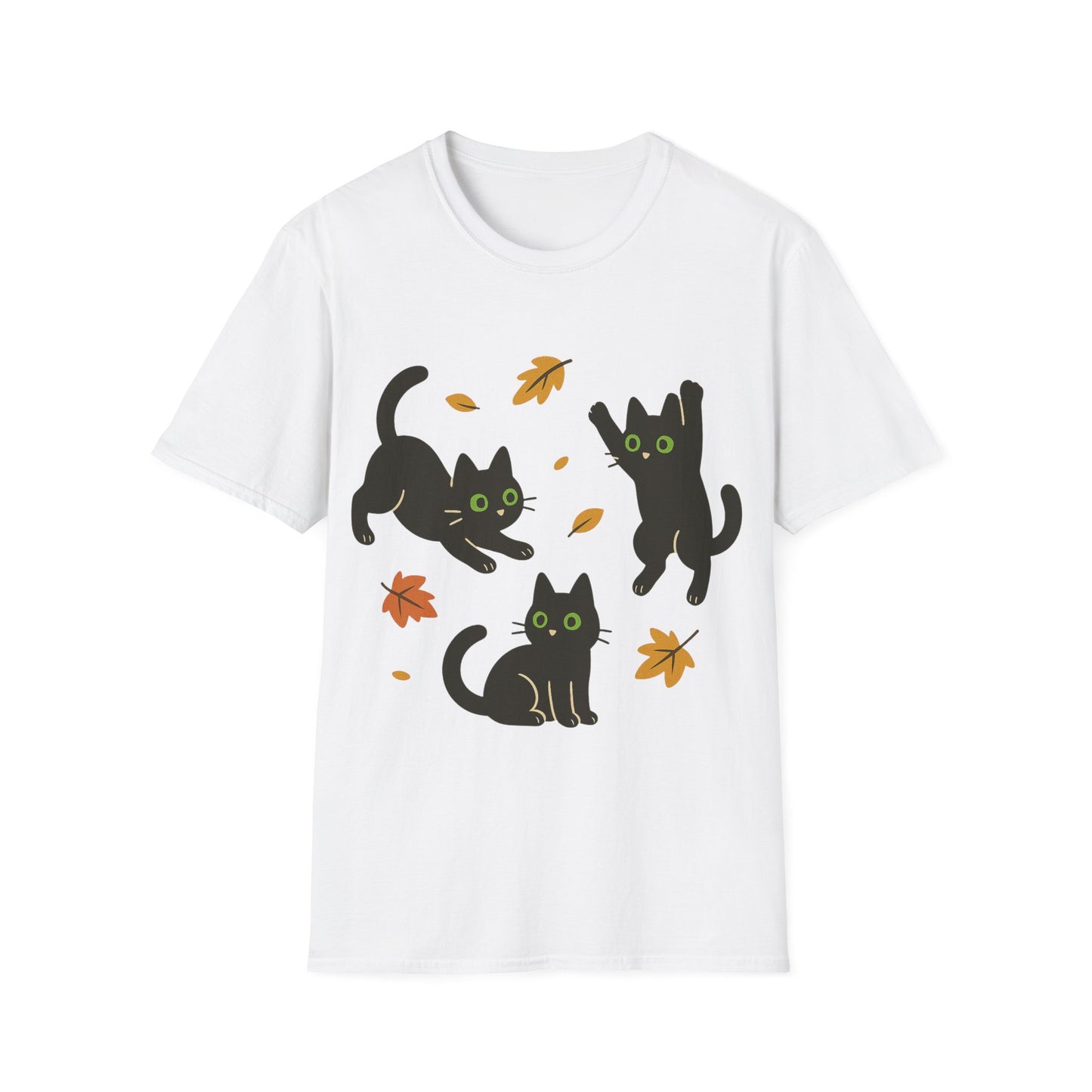 Fall Kittens Playing T-Shirt