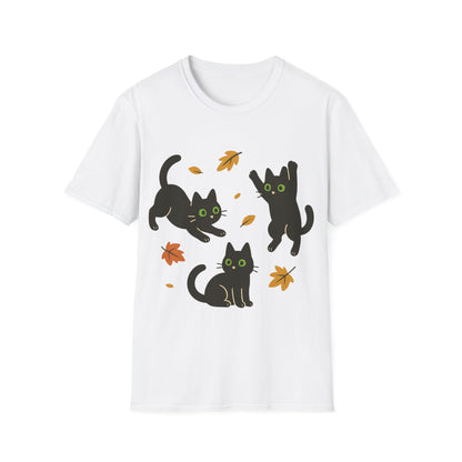 Fall Kittens Playing T-Shirt
