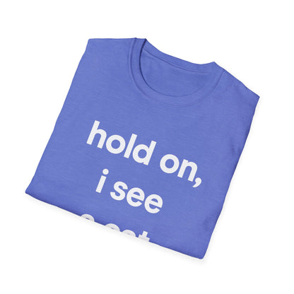 Hold On Cat T-Shirt