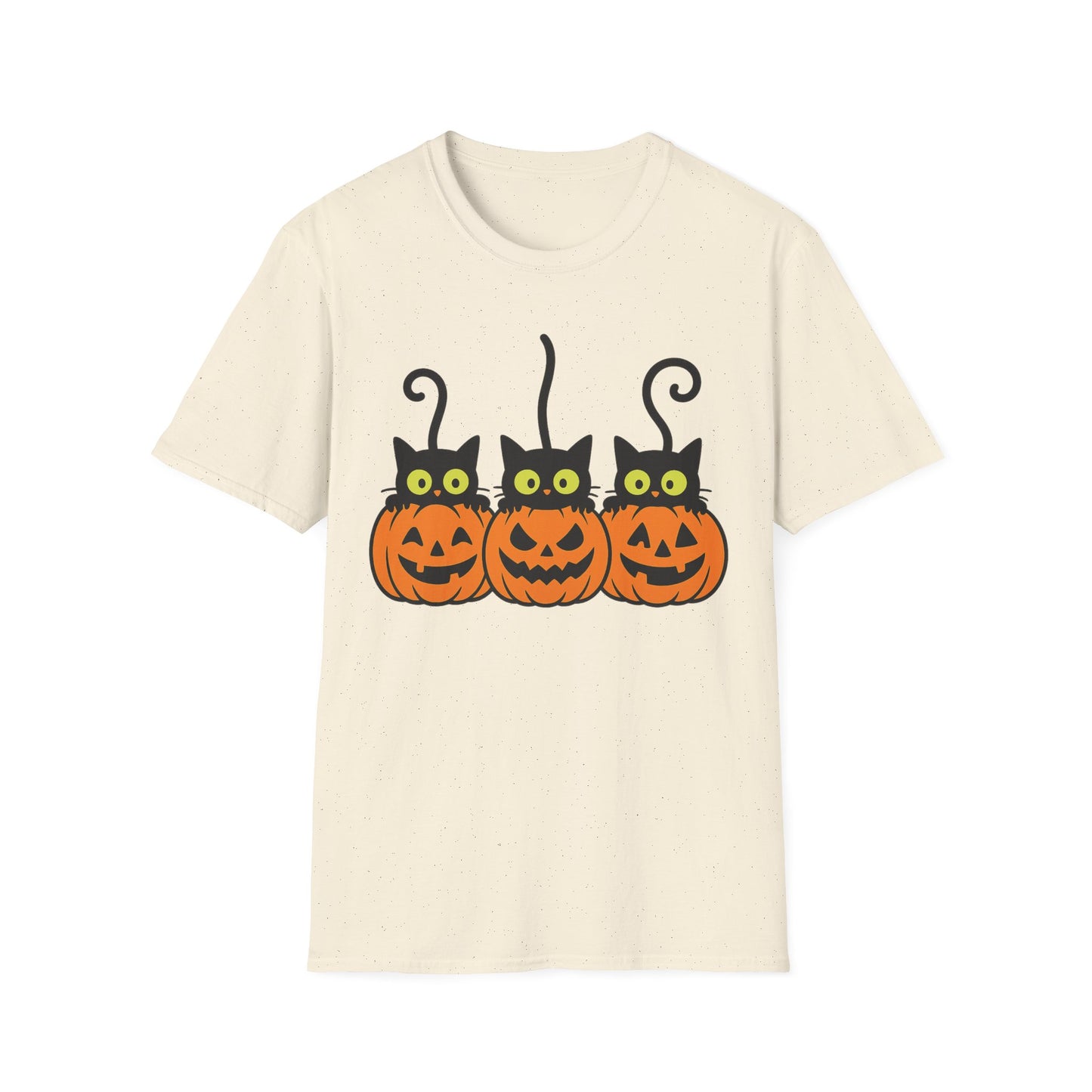 Halloween Cats and Pumpkins