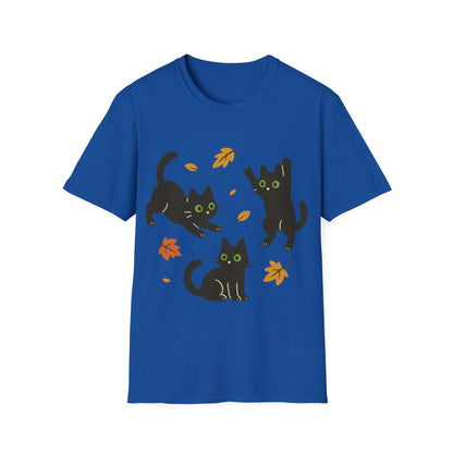 Fall Kittens Playing T-Shirt