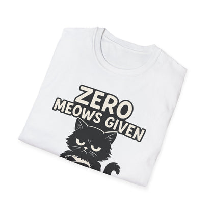 Zero Meows Given T-Shirt