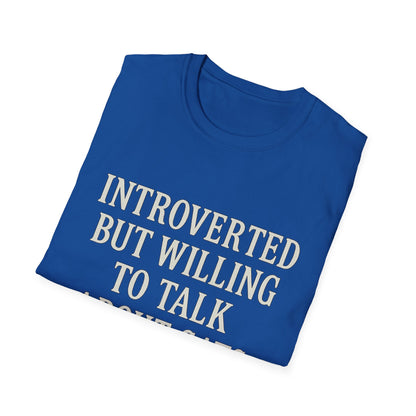 Introverted Cat Lovers T-Shirt