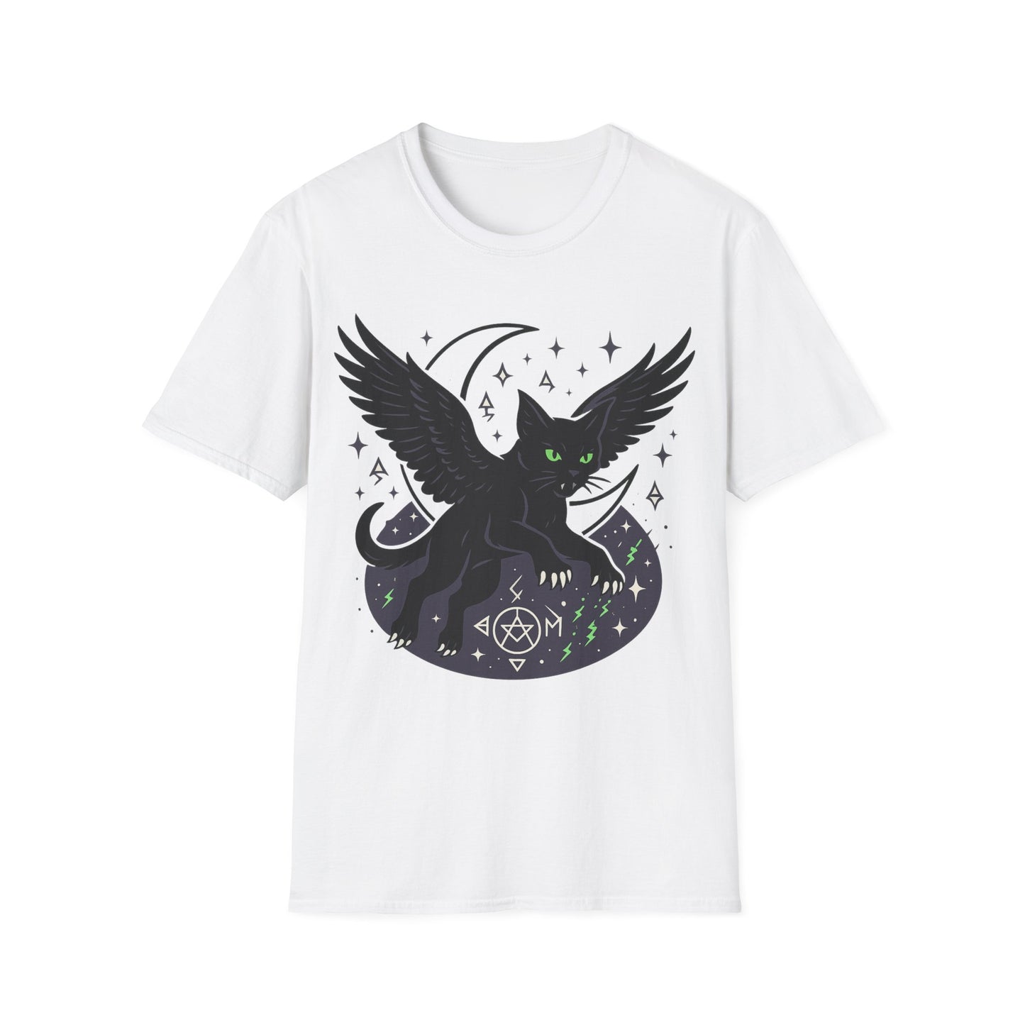 Winged Cat in Flight T-Shirt