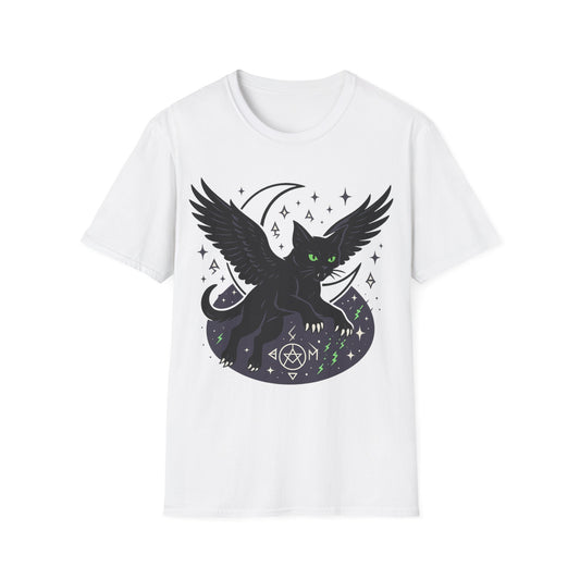 Winged Cat in Flight T-Shirt