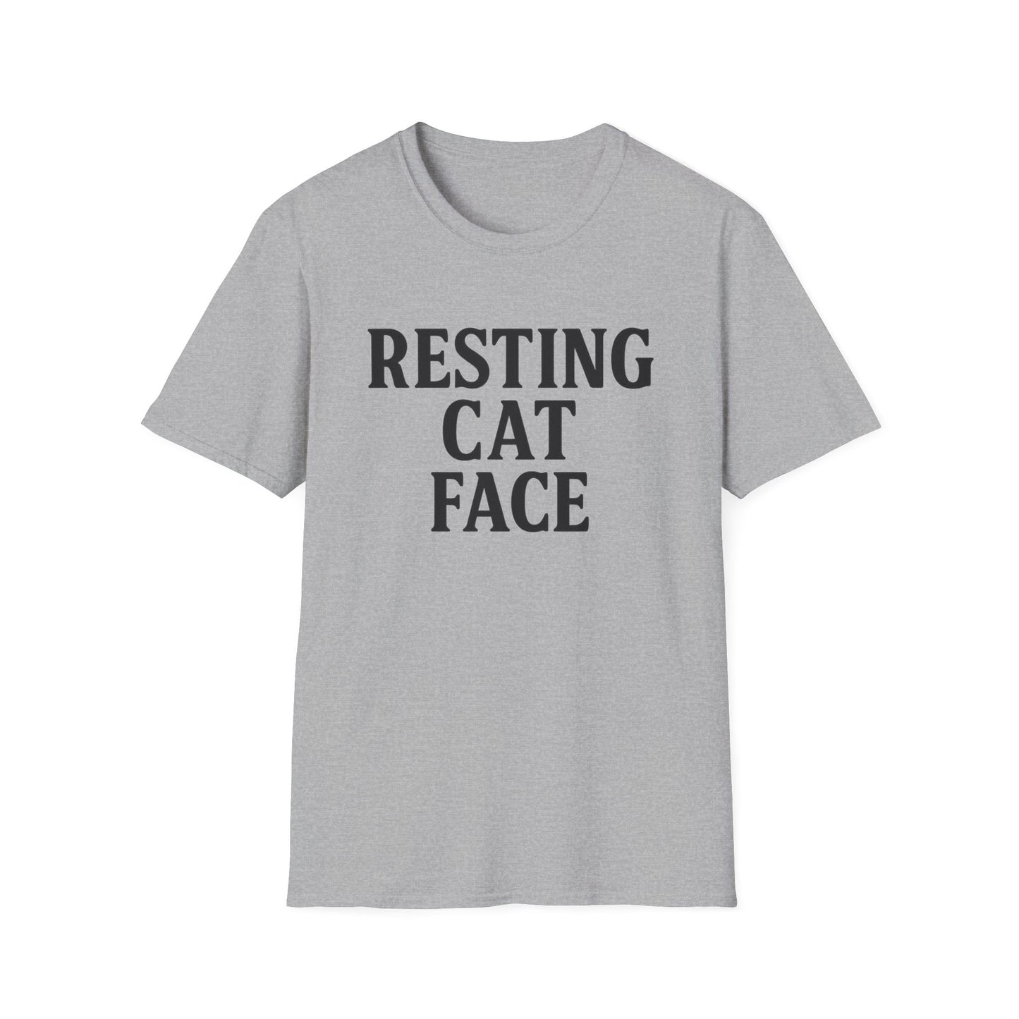 Resting Cat Face T-Shirt
