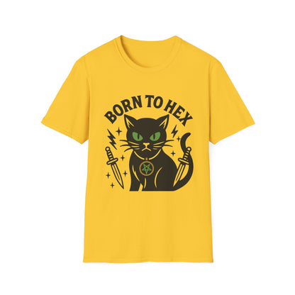 Black Cat Hex T-Shirt