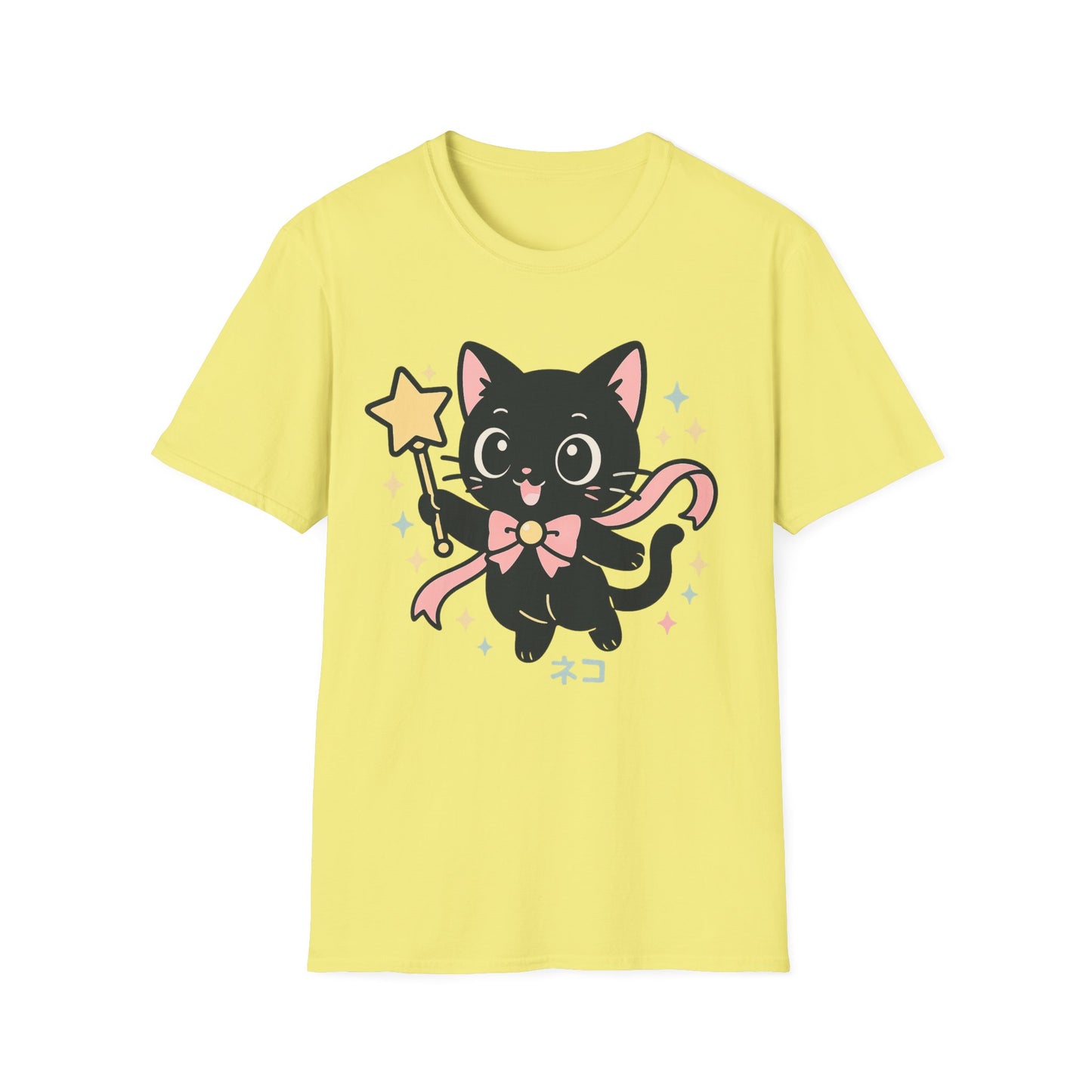 Anime Cat Soaring T-Shirt