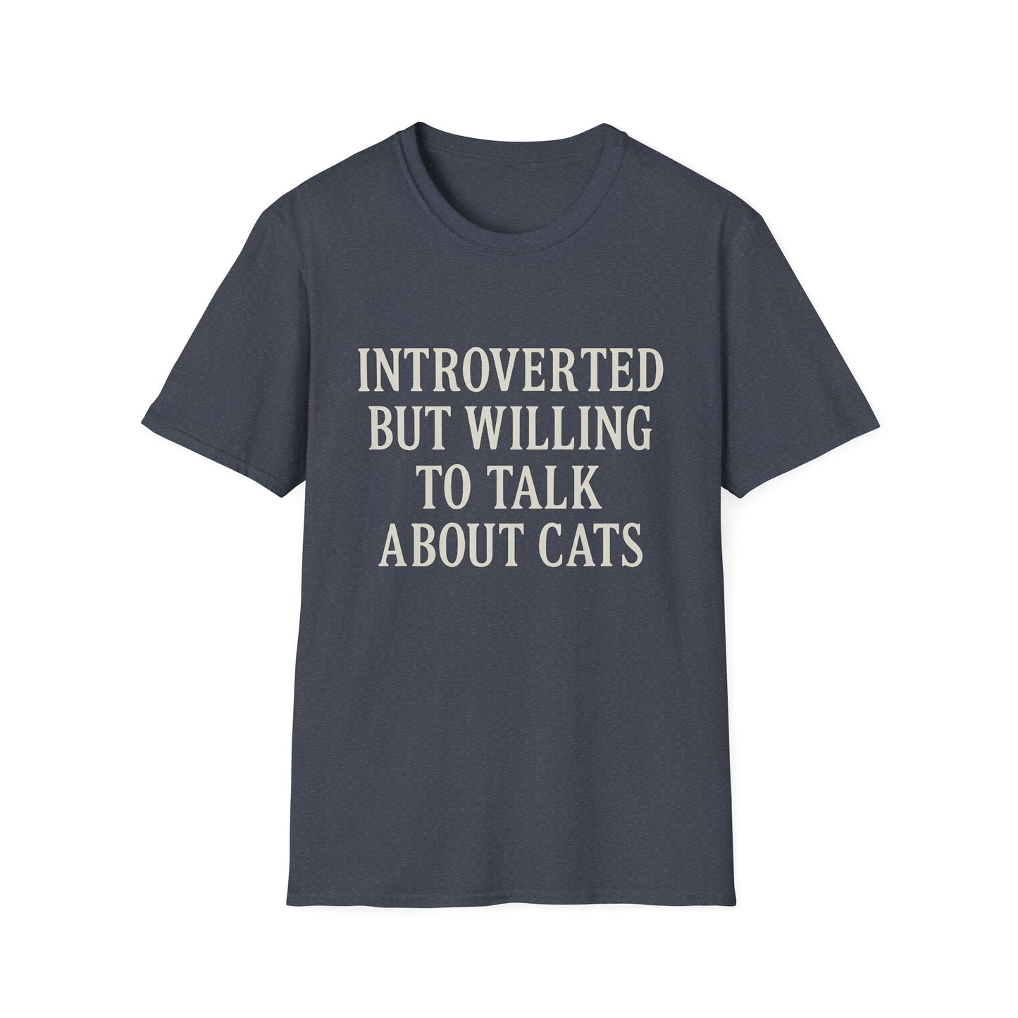 Introverted Cat Lovers T-Shirt