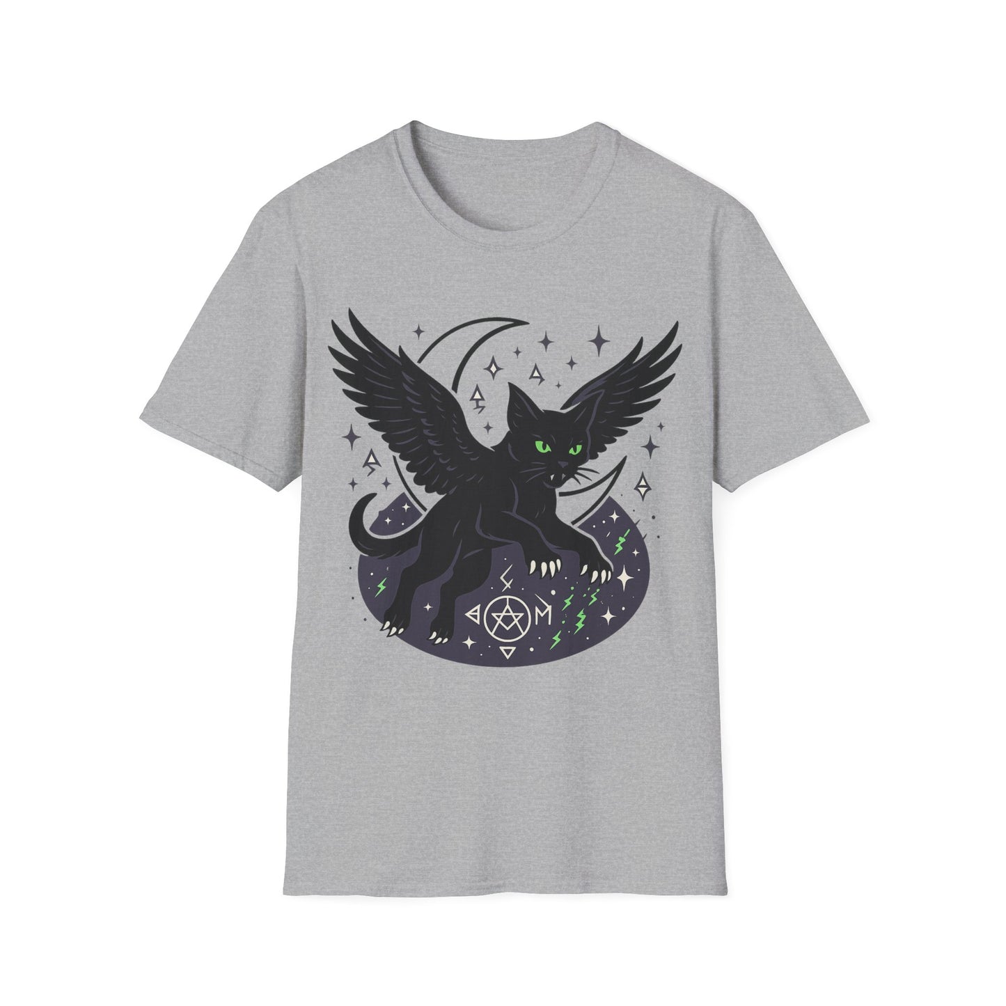 Winged Cat in Flight T-Shirt