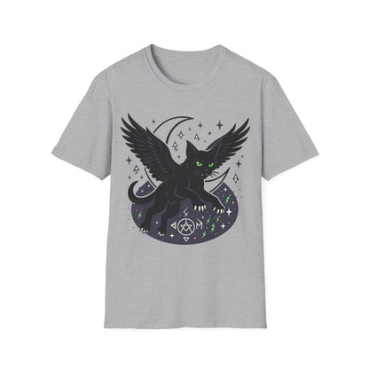 Winged Cat in Flight T-Shirt
