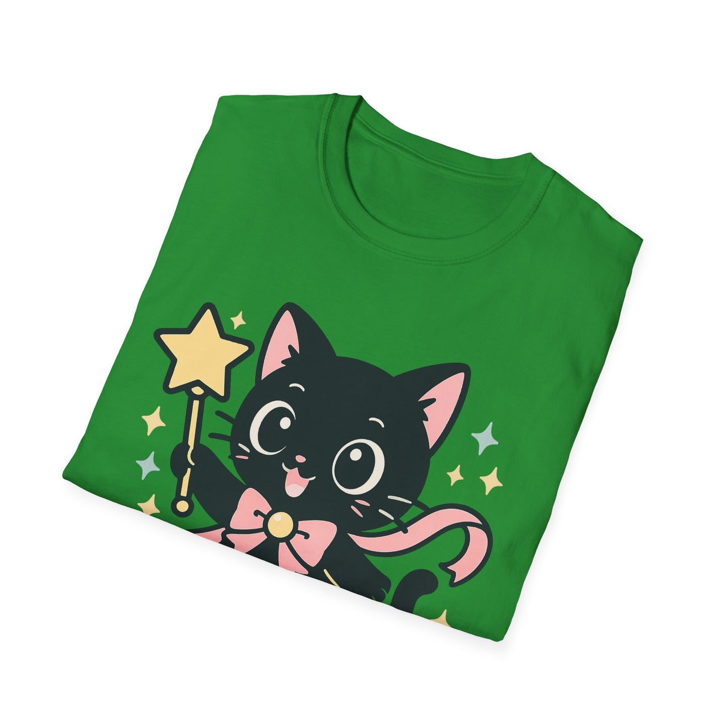 Anime Cat Soaring T-Shirt