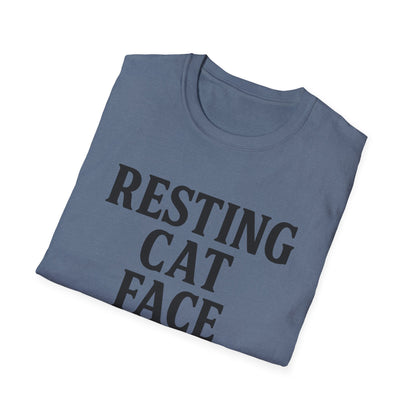 Resting Cat Face T-Shirt