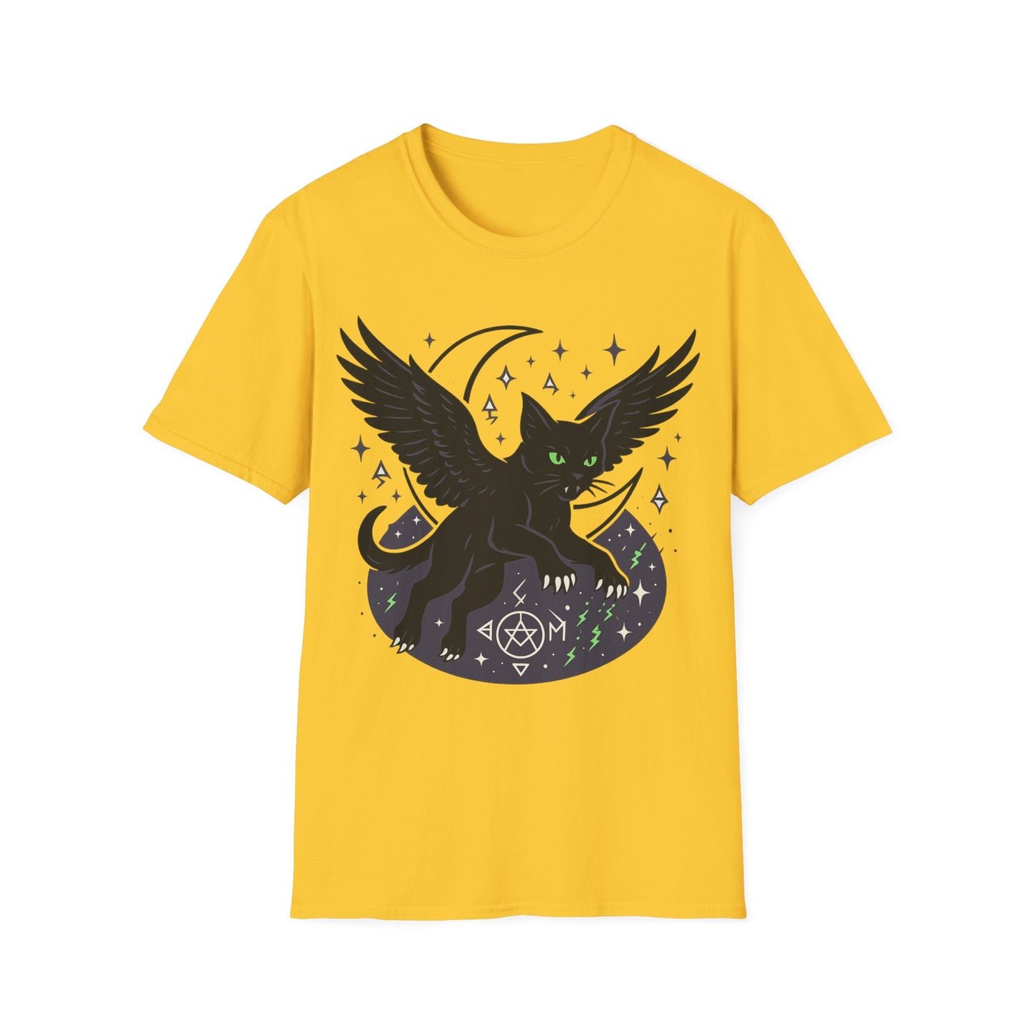 Winged Cat in Flight T-Shirt