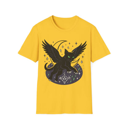Winged Cat in Flight T-Shirt