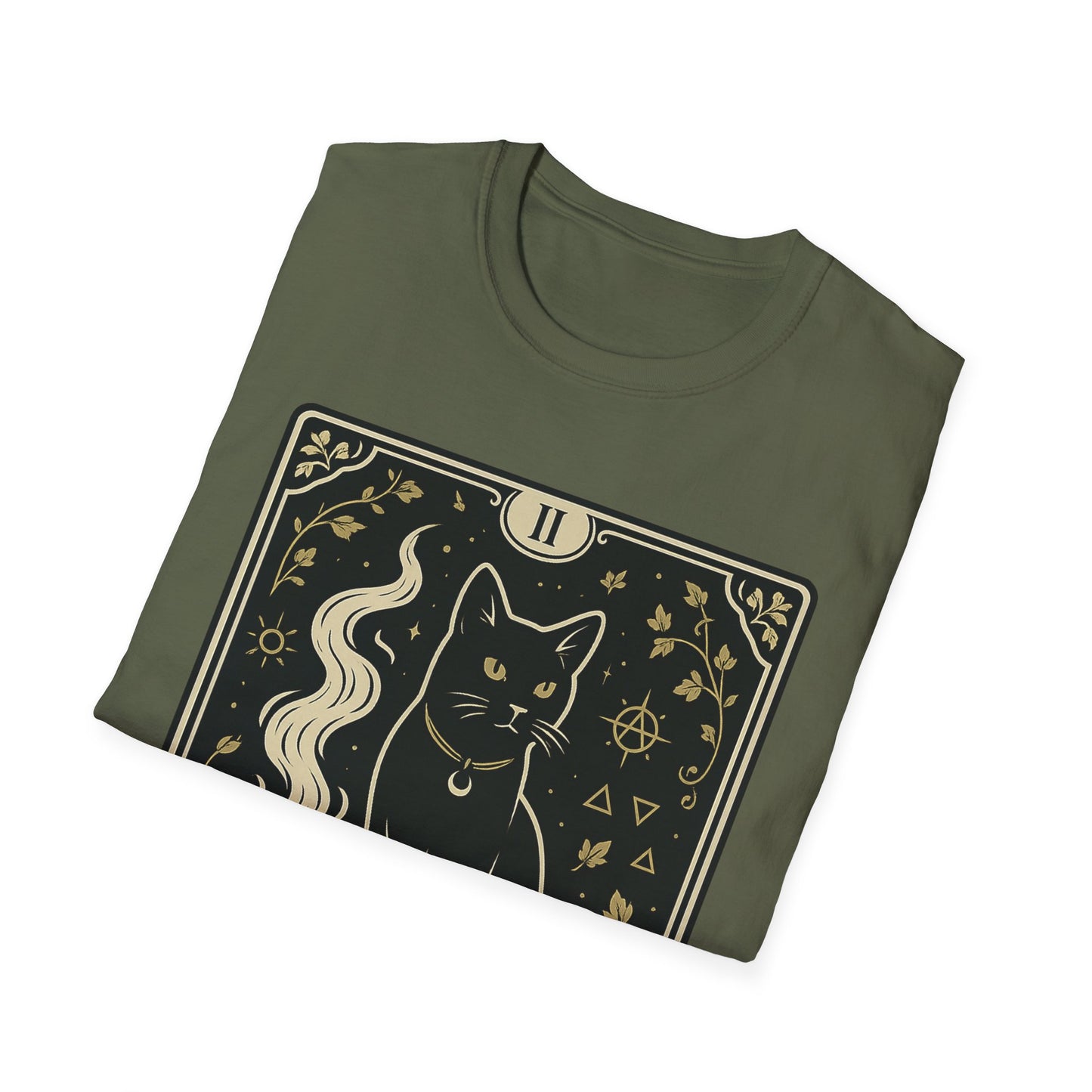 Tarot Echantress Cat T-Shirt