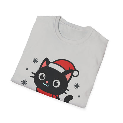 Kawaii Kitten 1st Christmas T-Shirt