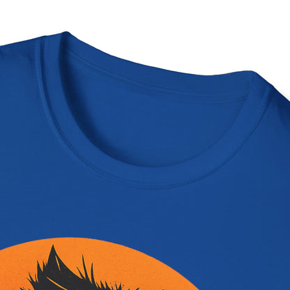 Rockstar Cat Shredding T-Shirt