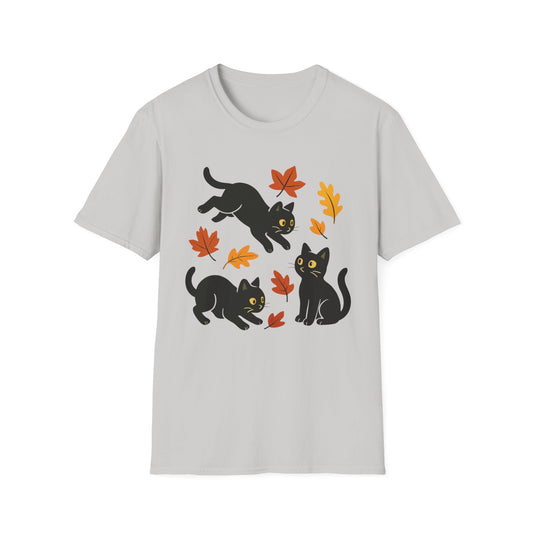 Playful Autumn Kittens T-Shirt
