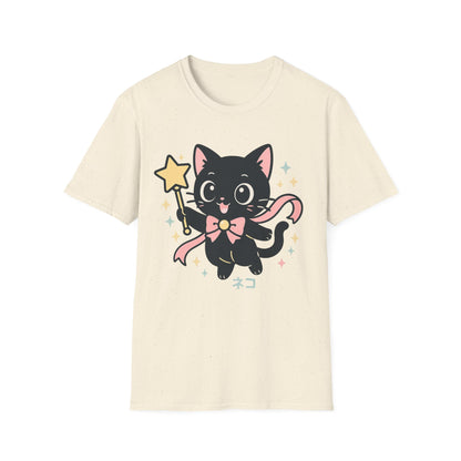 Anime Cat Soaring T-Shirt