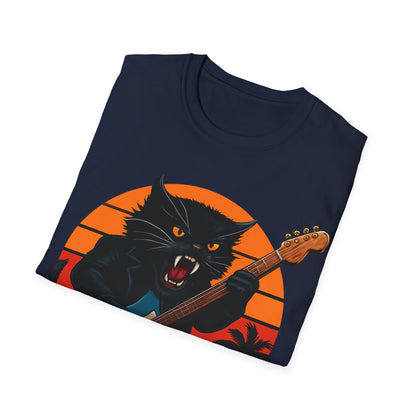 Fierce Rockin' Cat T-Shirt